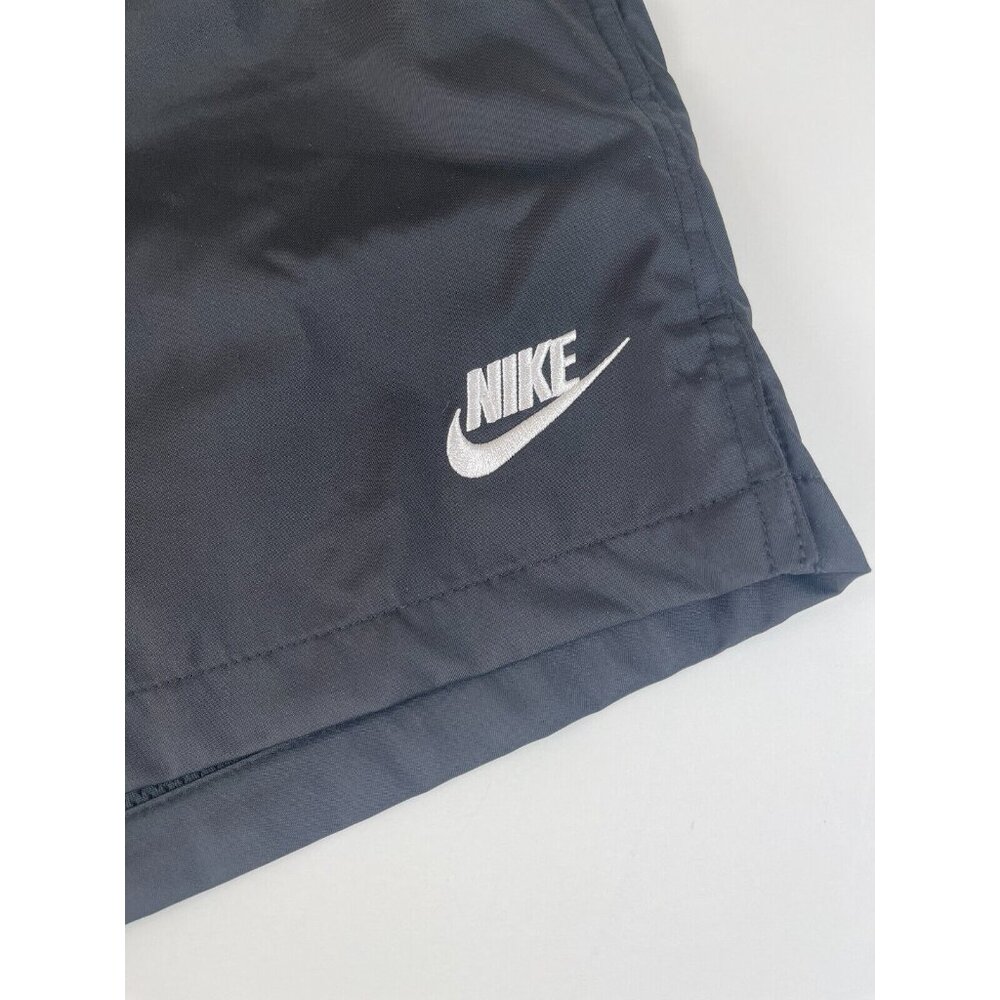 Nike Men's Black Shorts Size Std Fit Mid Thigh Length AR2382-10 - Picture 3 of 8